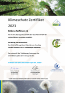 Klimaschutz Zertifikat 2023