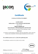 Zertifikat REDCert